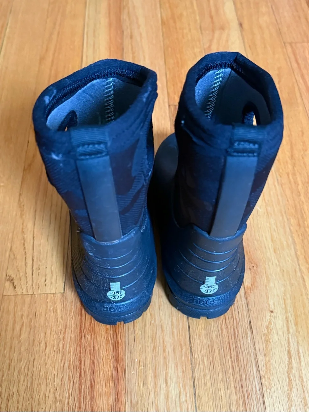 Bogs‎ Black Kids Waterproof Neo Insulated Boots size 11, unisex